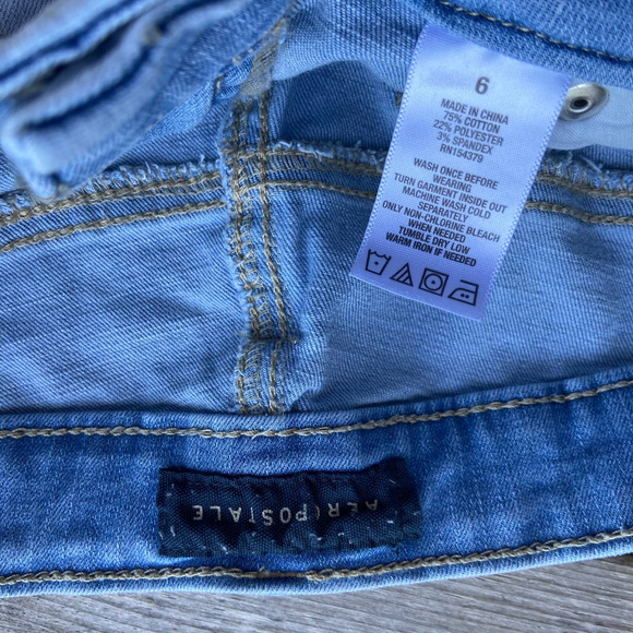 Aeropostale Flex Effects Super High Rise Midi 6 - Picture 2 of 6